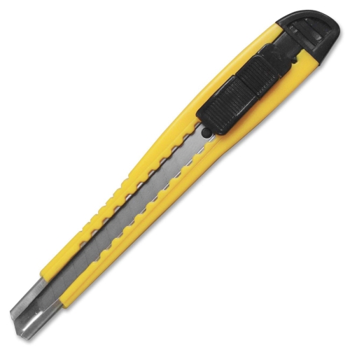Fast-Point Snap-Off Blade
Knife, plastic reinforced
body with pocket clip and
locking blade mechanism. Use
for light-duty cutting jobs.
Price per Each