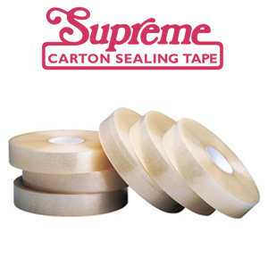 2&quot; x 110YD 2Mil Clear Silent
Supreme Tape 36 Rolls Per Case
Price/Case