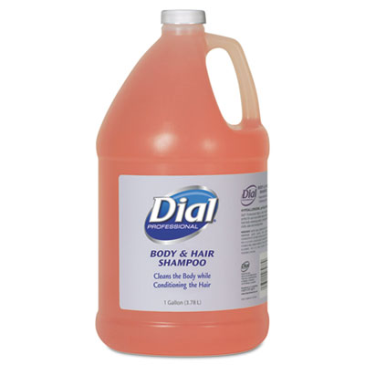 DIAL HAIR &amp; BODY SHAMPOO INCLUDES PUMP 4GAL/CS