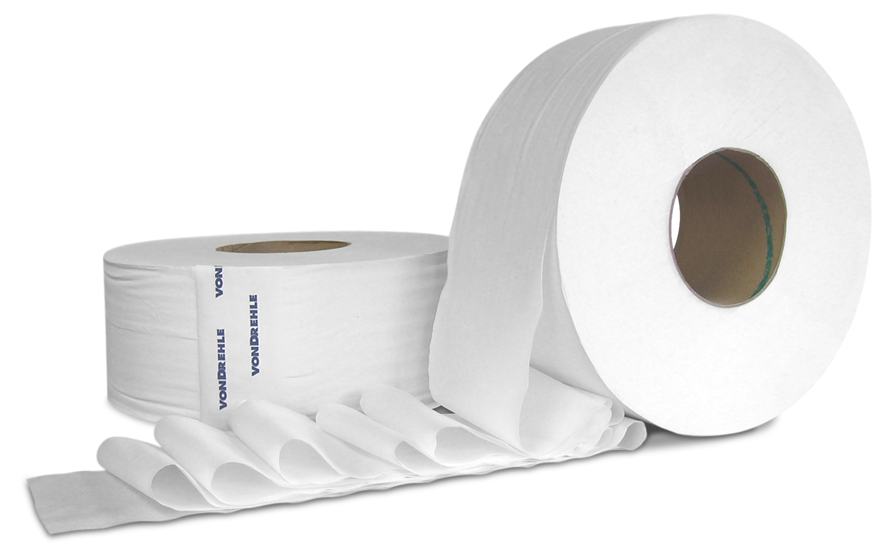 3.6&quot;x2000&#39; 1Ply JRT Toilet Tissue, 12 Rolls Per Case