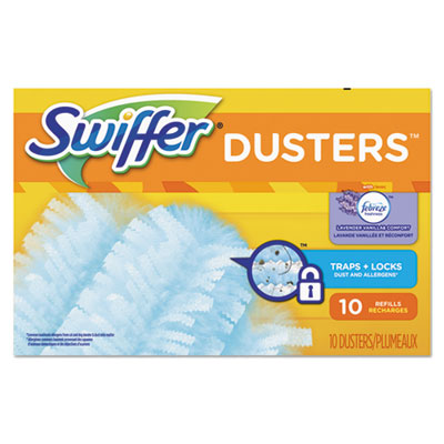 Swiffer Duster Refill Light Blue Unscented 4 Boxes Per Cs