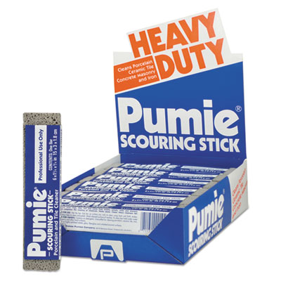 Pumie Scouring Stick 6 x 3/4 x 1-1/4, 12 Sticks/Cs