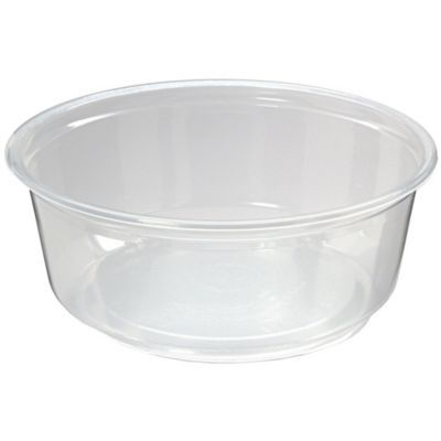 8oz Round Deli Container, w/o Lid, Lid #13300203