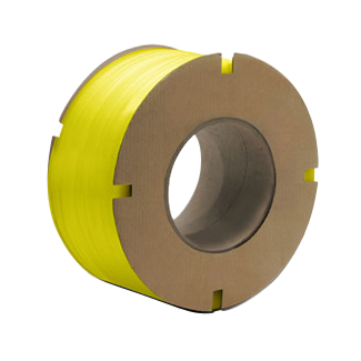 5/8&quot; x 6000&#39; Yellow Embossed Poly Strap 8x8 Core