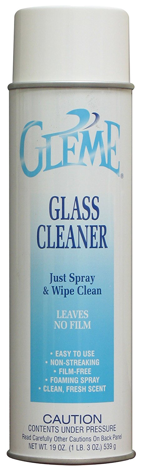 GLEME GLASS CLEANER 19 OZ PRICE PER CAN