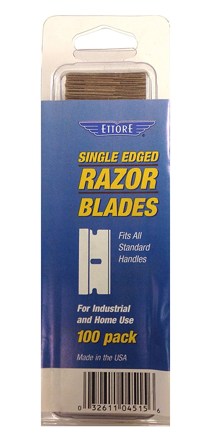 Ettore 1.5&quot; Pocket Scraper Replacement Blades, 100/Box,