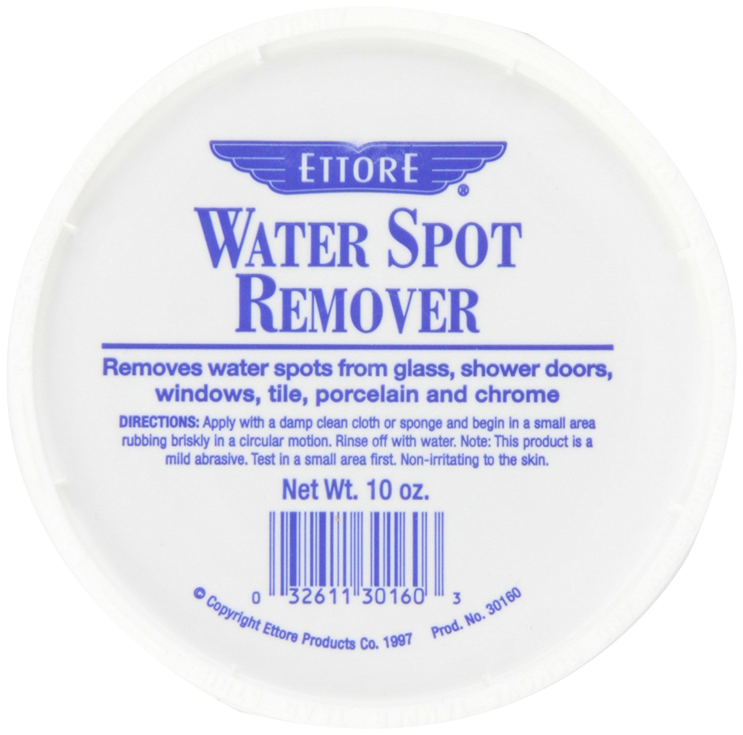 Ettore Water Spot Remover, 10oz Tub, 6 Per Case