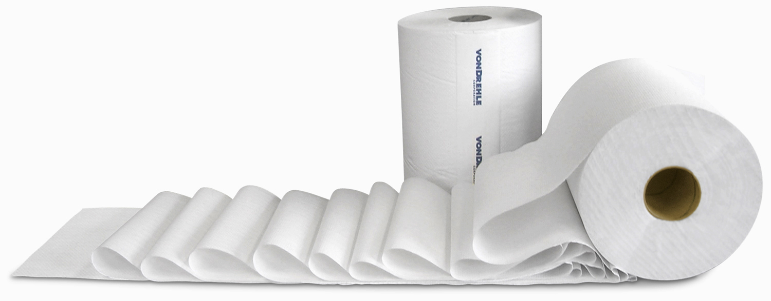 Oasis 1 Ply Hardwound Roll Towel - 8 x 600', White