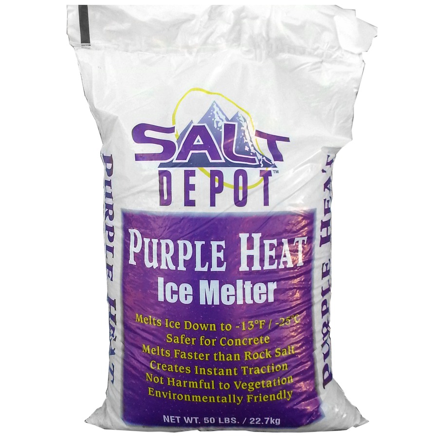 Purple Heat Ice Melt Magnesium Blend 50LB Bag