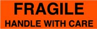 2 x 4 &quot;Fragile Handle With
Care&quot; Black/Red 1000/Rl
Price Per Roll
