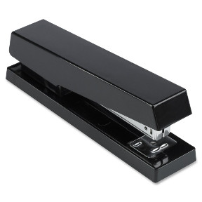 Business Source Full Strip Black Desk Stapler