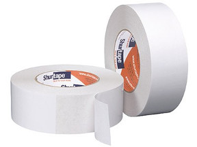 2&quot; x 55YD 4Mil Double Coated Paper Tape 24 Rolls Per Case