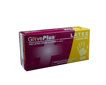 Ammex Latex Exam Gloves Small Powder Free 100 Per Box