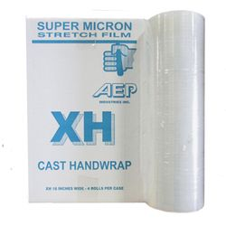 18&quot; x 1500&#39; 47GA Stretchwrap
XH 12 Super Micron 
4 Rolls Per Case
Price Per case