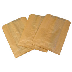 7-1/2x3-1/4x10 Sanitary Disposal Wax Bag, 500/Case