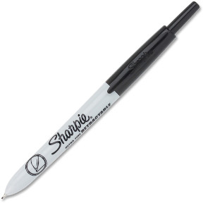 SHARPIE RETRACTABLE BLK ULTRA-FINE PERM. MARKER PRICE