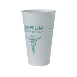 16oz Barium Waxed Paper Cold Cup, 1000 Per Case