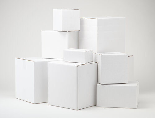 White Stock Boxes